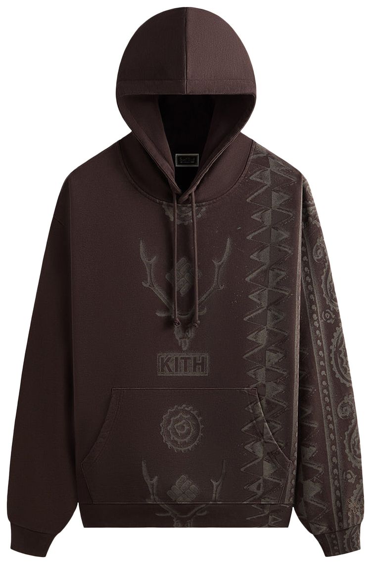 Kith x South2 West8 For Columbia Paisley Nelson Hoodie Kindling