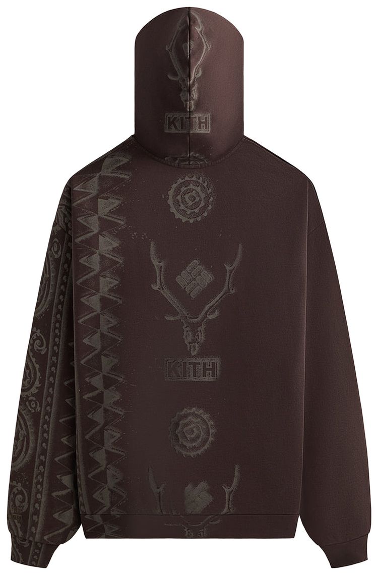 Kith x South2 West8 For Columbia Paisley Nelson Hoodie Kindling