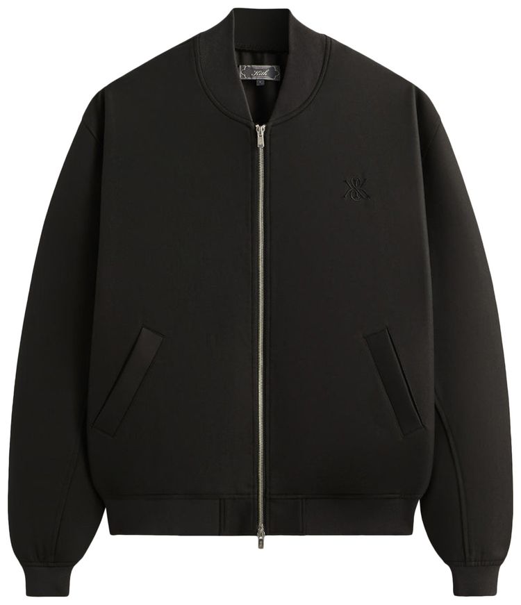 Kith Double Weave Avery Bomber Jacket Black