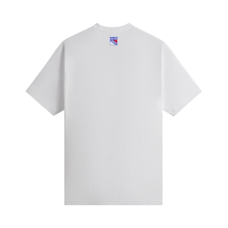 Kith For The New York Rangers On Ice Vintage Tee White