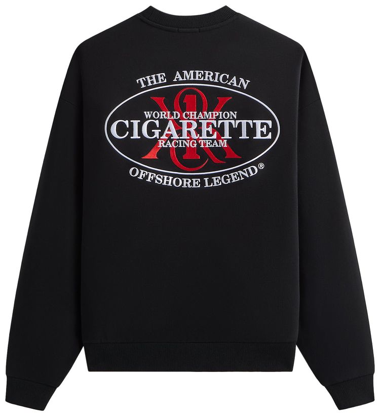 Kith For Cigarette Racing Legend Nelson Crewneck Black