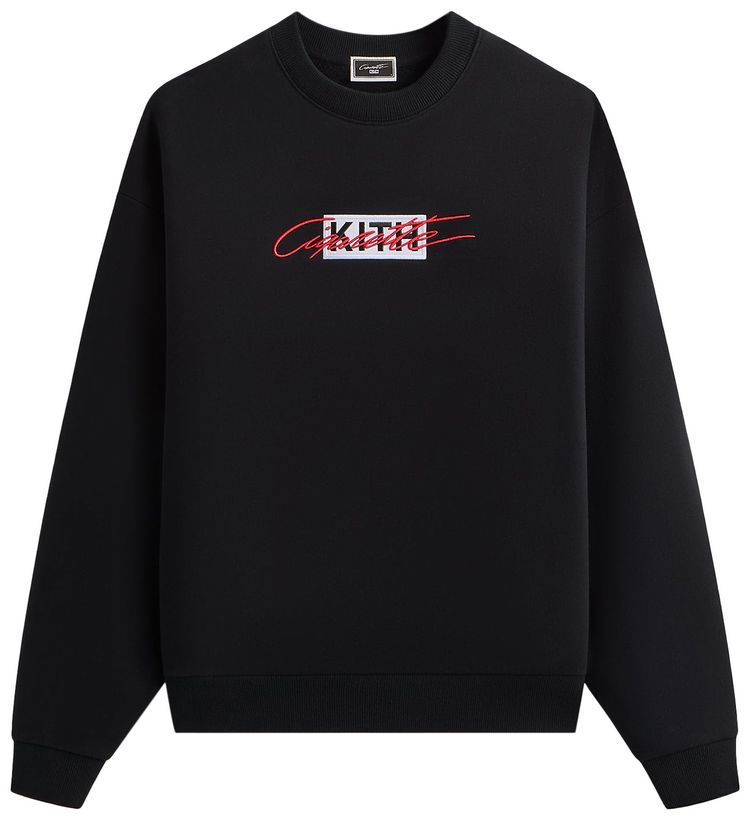 Kith For Cigarette Racing Legend Nelson Crewneck Black