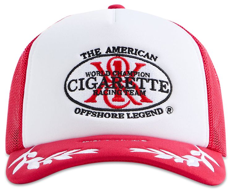 Kith For Cigarette Nolan Trucker Hat Cinnabar