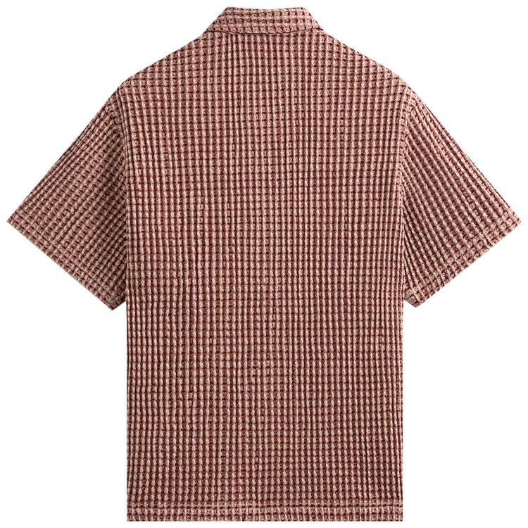 Kith Geometric Diamond Short Sleeve Boxy Collared Overshirt Bitters