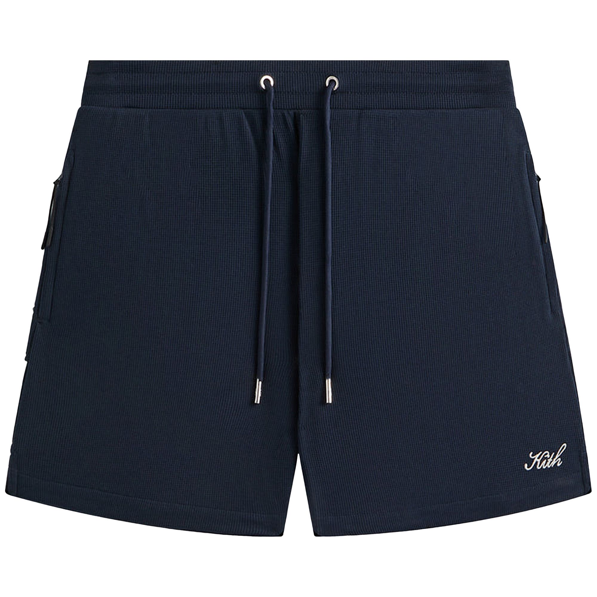 Buy Kith Micro Waffle Graham Short 'Nocturnal' - KHM060908 413 | GOAT
