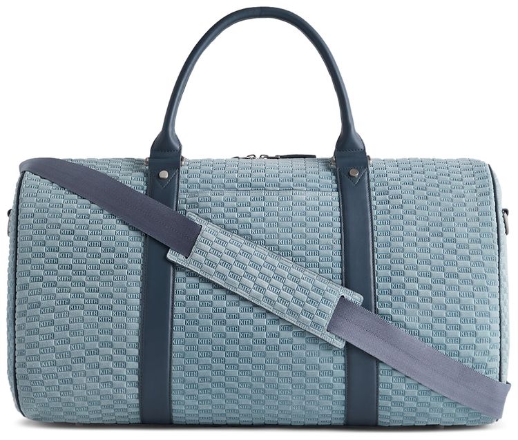 Kith Monogram Suede Duffle Bag Mist