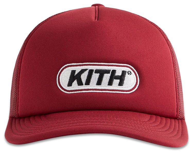 Kith Poly Foam Fast Logo Patch Nolan Trucker Hat Allure