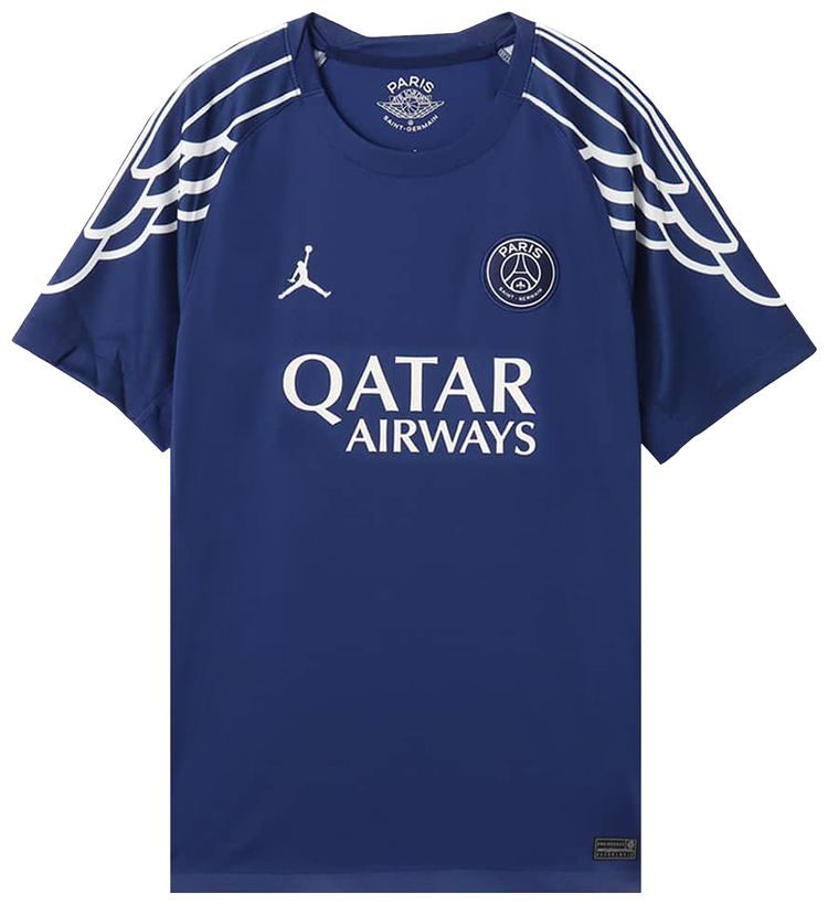 Air Jordan Paris Saint Germain 202425 Stadium Fourth Dri FIT Football Replica Shirt Blue VoidPhantomPhantom