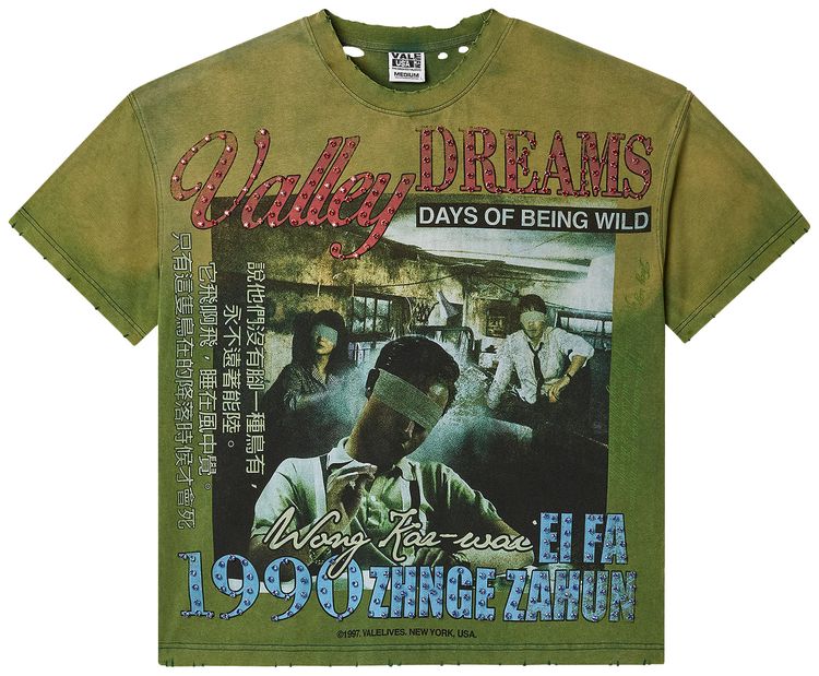 Vale Forever Money Bling Tee Green