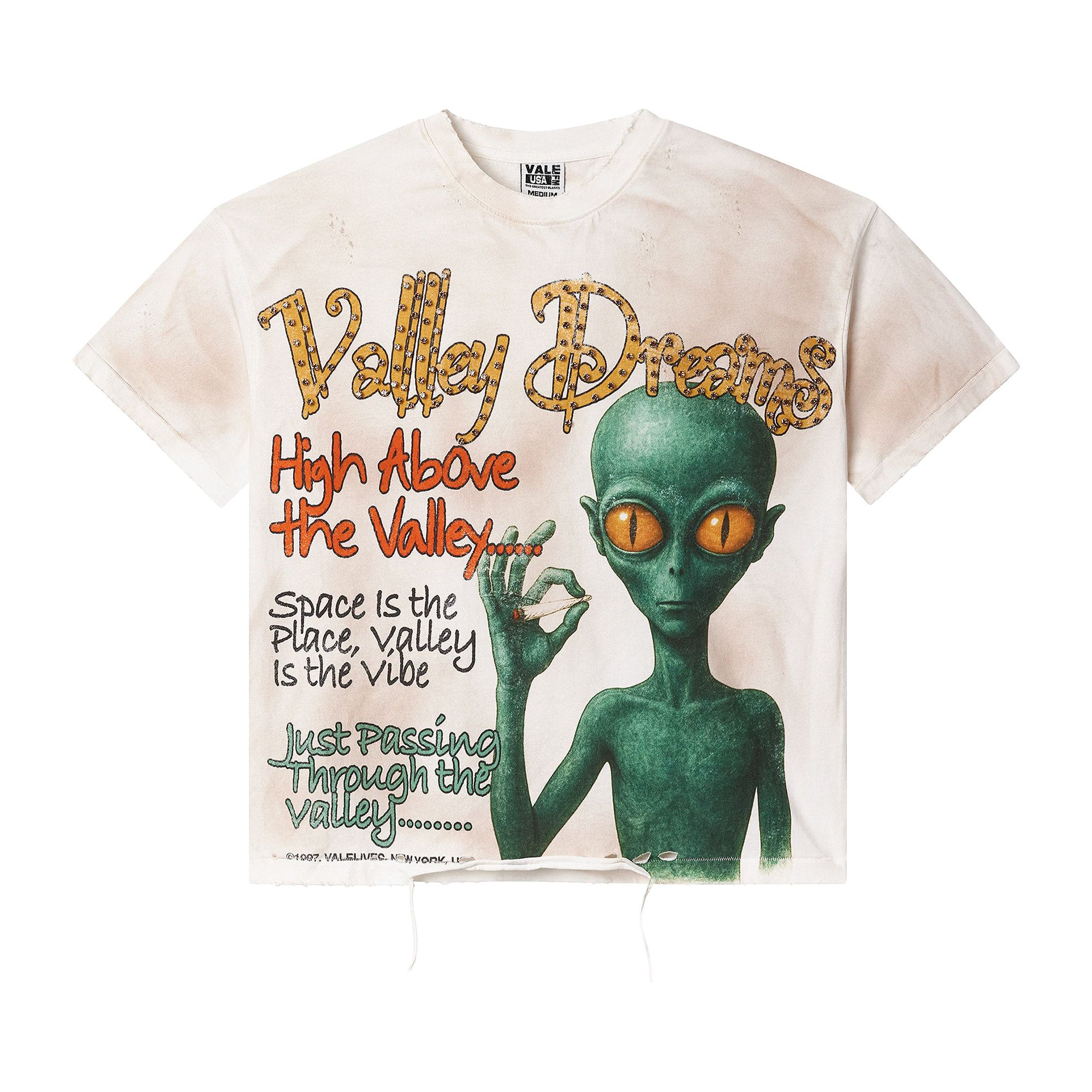 Buy Vale Forever Area 14 Bling Tee 'Vintage/White' - VALE 06 002