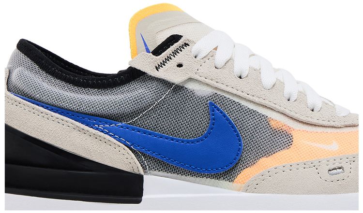 Nike Waffle One GS Light Bone Blue Orange