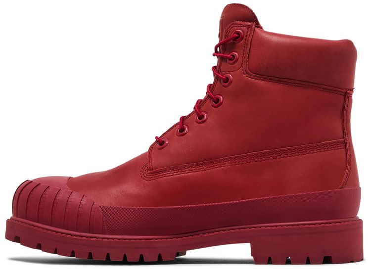Timberland Bee Line x 6 Inch Rubber Toe Waterproof Boot Medium Red