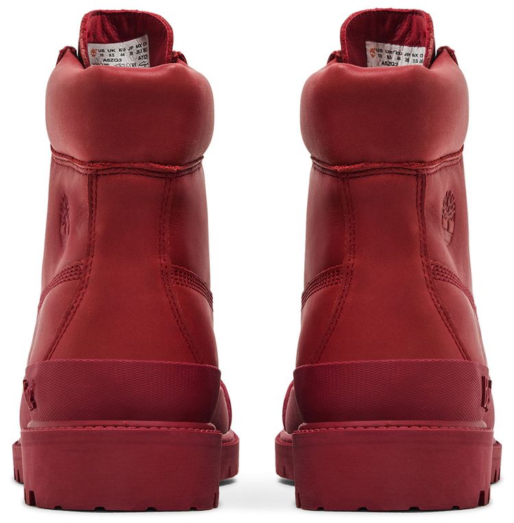 Timberland Bee Line x 6 Inch Rubber Toe Waterproof Boot Medium Red