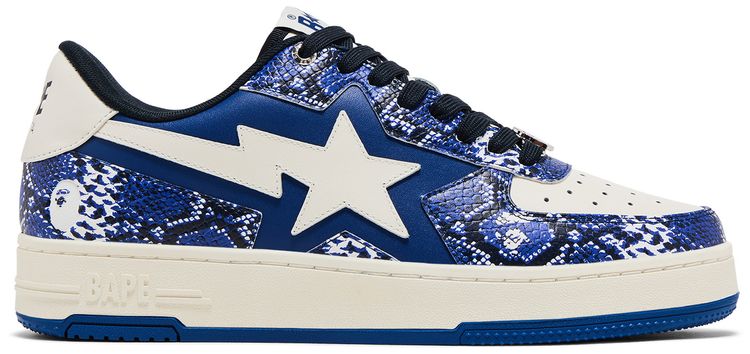 BAPE Tape Sta Blue Snakeskin SSENSE Exclusive