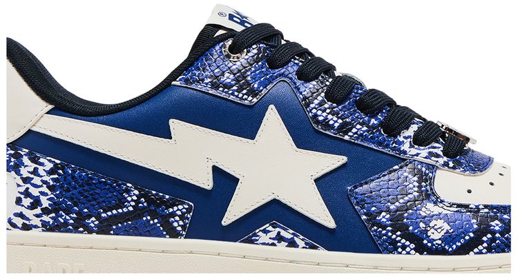 BAPE Tape Sta Blue Snakeskin SSENSE Exclusive