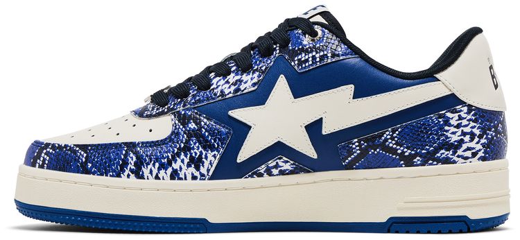 BAPE Tape Sta Blue Snakeskin SSENSE Exclusive