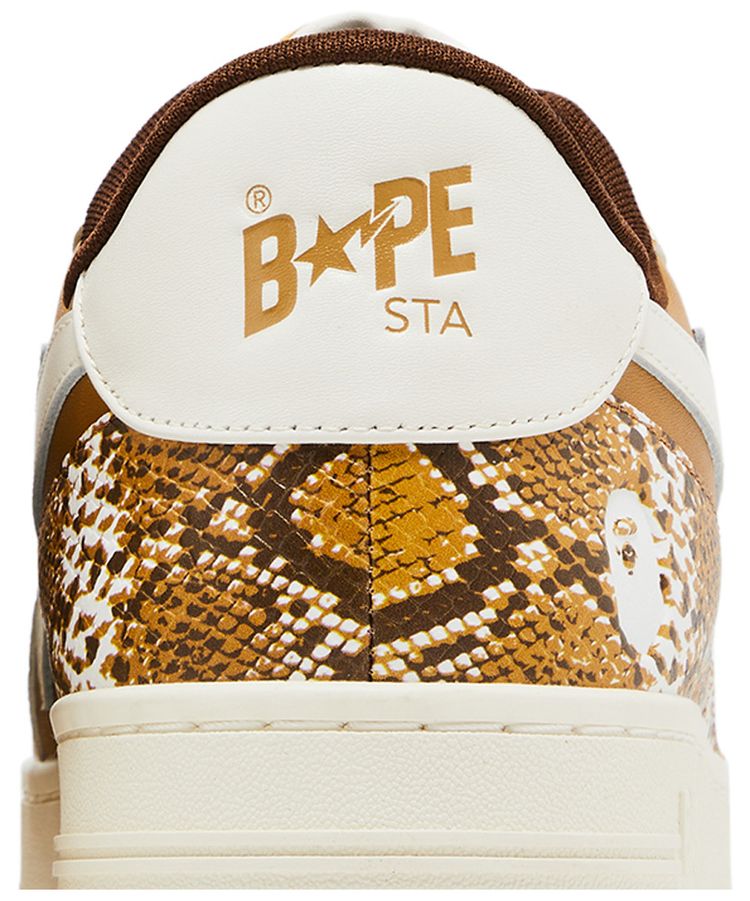 BAPE Tape Sta Tan Snakeskin SSENSE Exclusive