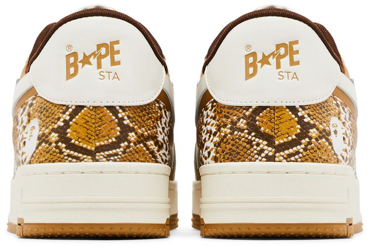 BAPE Tape Sta Tan Snakeskin SSENSE Exclusive