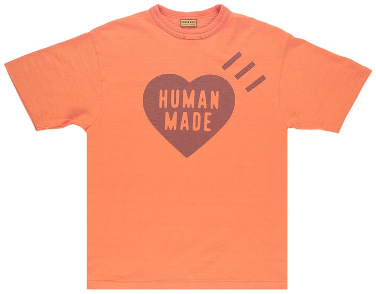Human Made Color T Shirt Orange