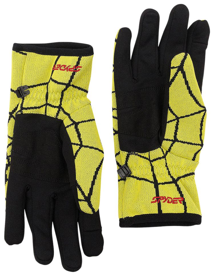 Supreme x Spyder Gloves Yellow
