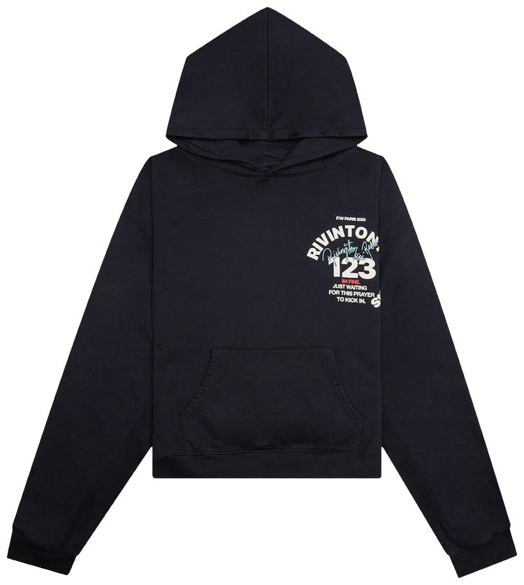 RIVINGTON roi Rebis Cva Paris FW Hoodie Black