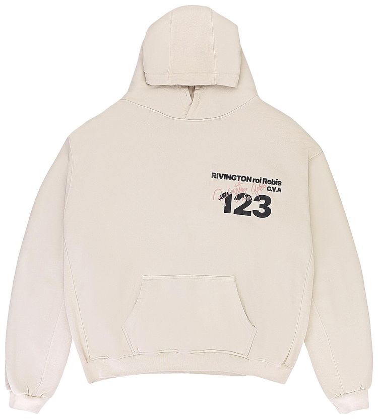 RIVINGTON roi Rebis Core Hoodie Vintage White