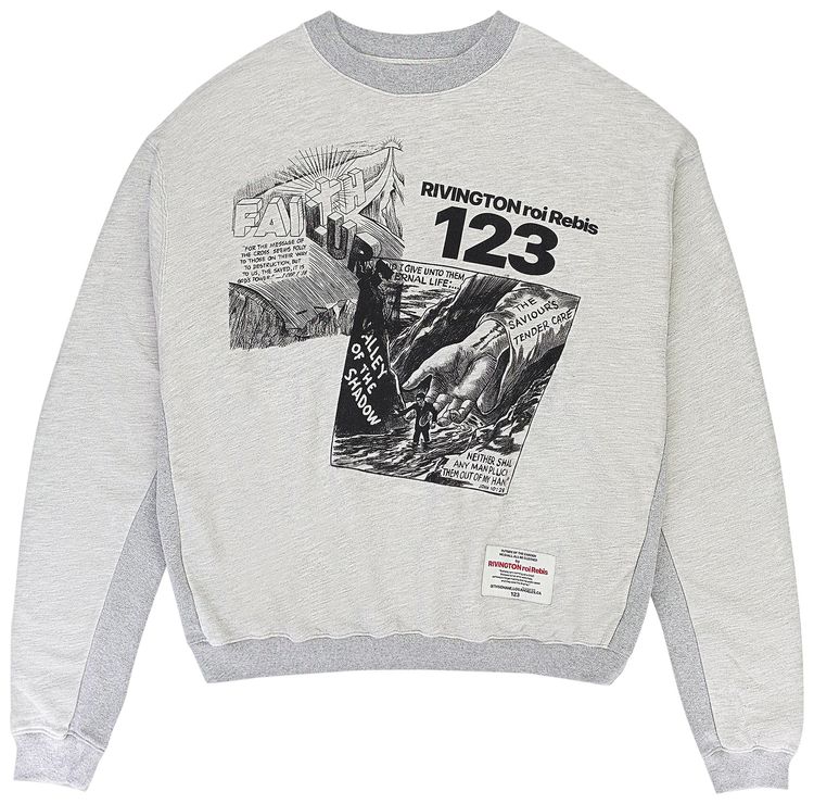RIVINGTON roi Rebis x Fear of God Crewneck Grey