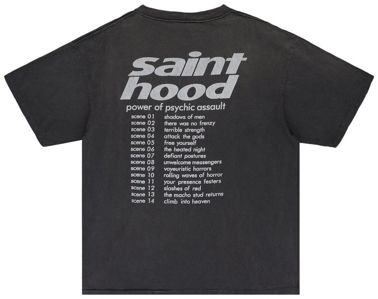 Neighborhood x Saint Mxxxxxx STHD Short Sleeve T Shirt Black