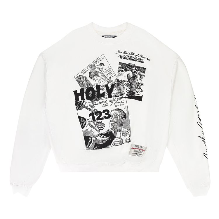 RIVINGTON roi Rebis Countless Acts Crewneck White
