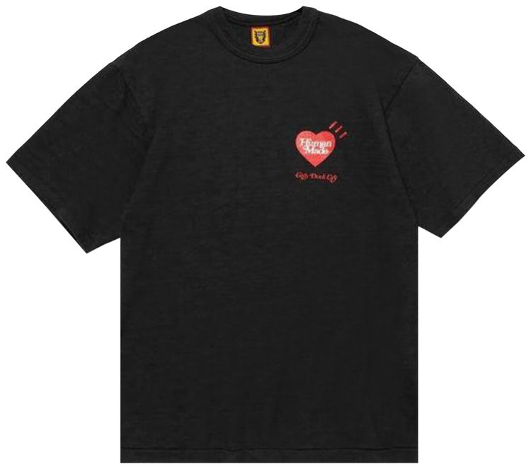 Human Made x Girls Dont Cry Valentines Day T Shirt BlackRed