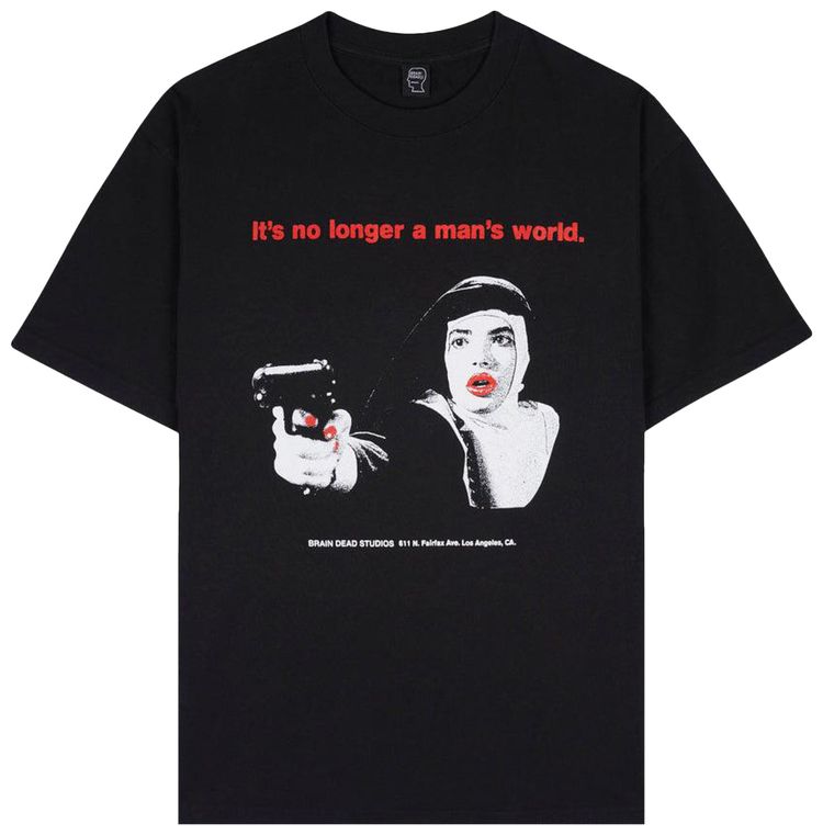 Brain Dead x Ms 45 T Shirt Black