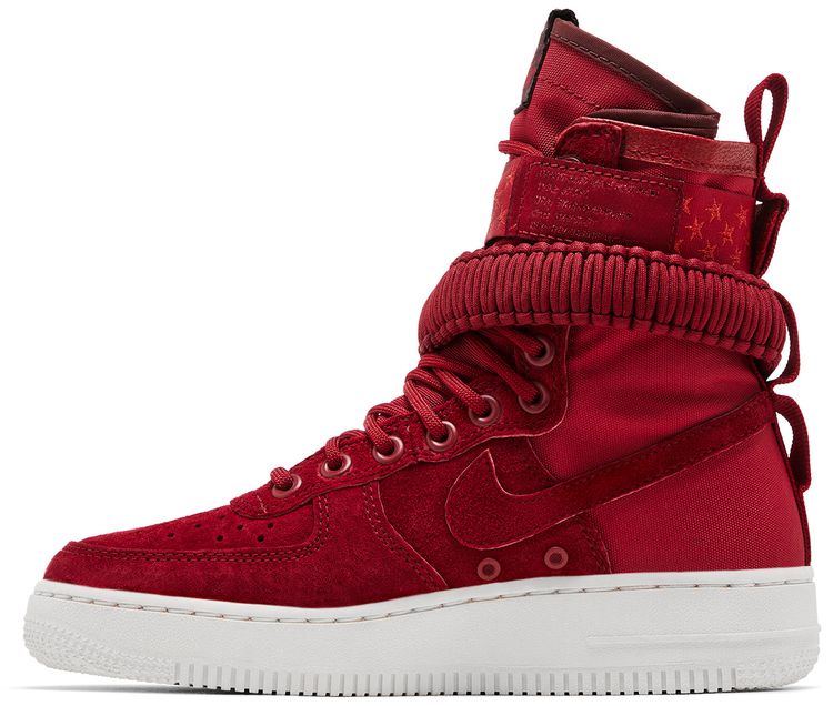 Nike Wmns SF Air Force 1 High Red Crush