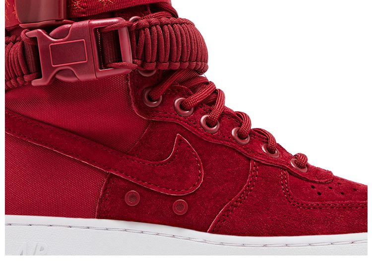 Buy Nike Wmns SF Air Force High 'Red Crush' 857872 601 GOAT