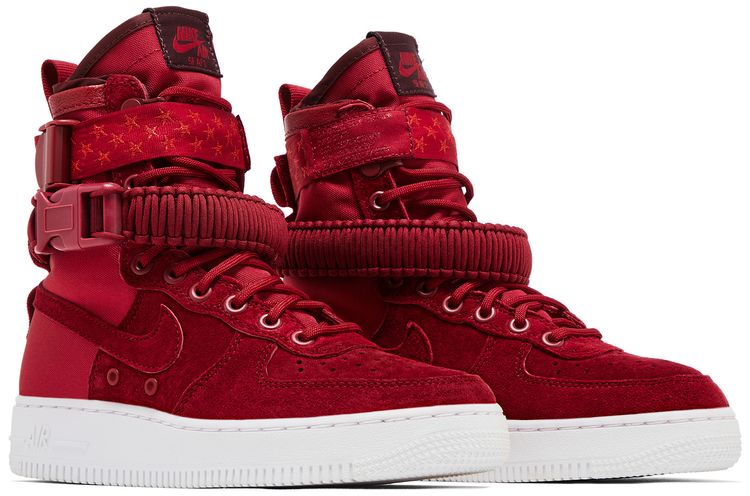 Nike Wmns SF Air Force 1 High Red Crush