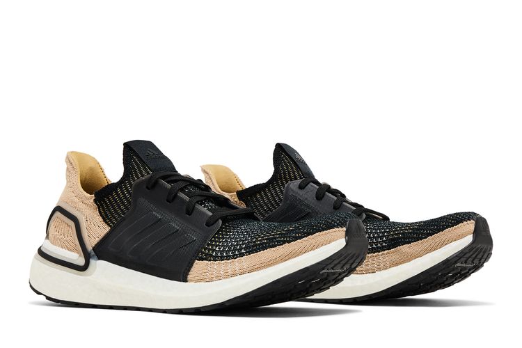 adidas gazelle silver green womens adidas Ultraboost 19 Shoes - Women's - Core Black Five / Solar Orange main image 0