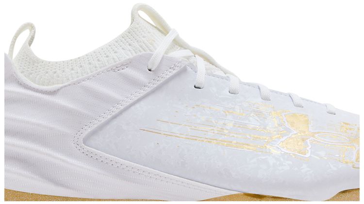 Blur 2 MC Suede White Metallic Gold