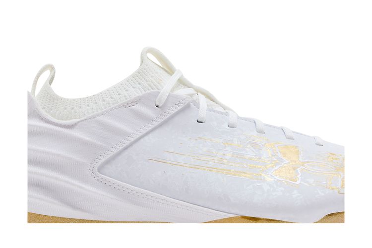 Under Armour Blur 2 MC Suede \'White Metallic Gold\' 3027978-100 Football size 15 Under Armour Blur Smoke Suede 2.0 MC Football Cleats White  main image 3