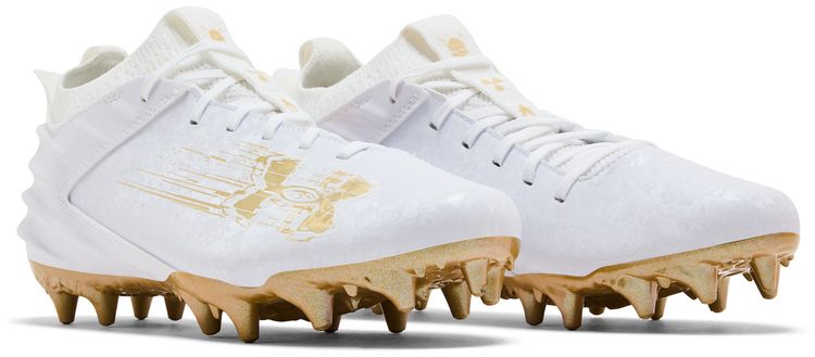 Blur 2 MC Suede White Metallic Gold