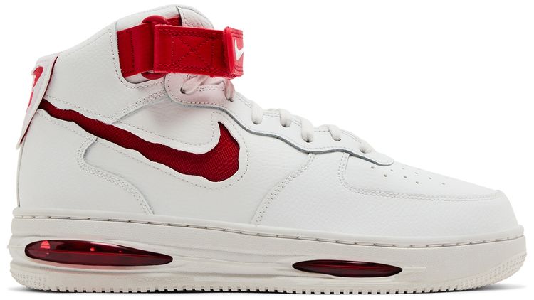 Nike Air Force 1 Mid Evo Summit White University Red
