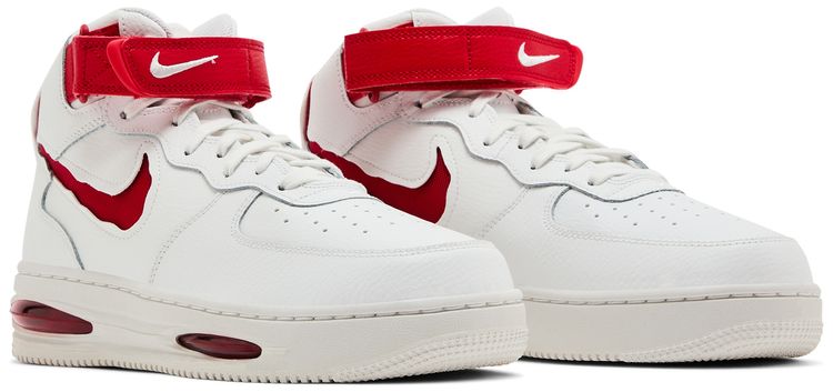 Nike Air Force 1 Mid Evo Summit White University Red