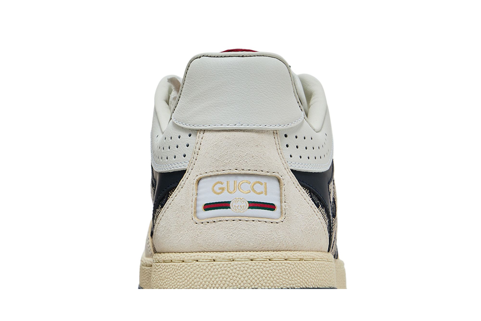 Buy Gucci Re-Web Sneaker 'GG Canvas - Beige Ivory Blue