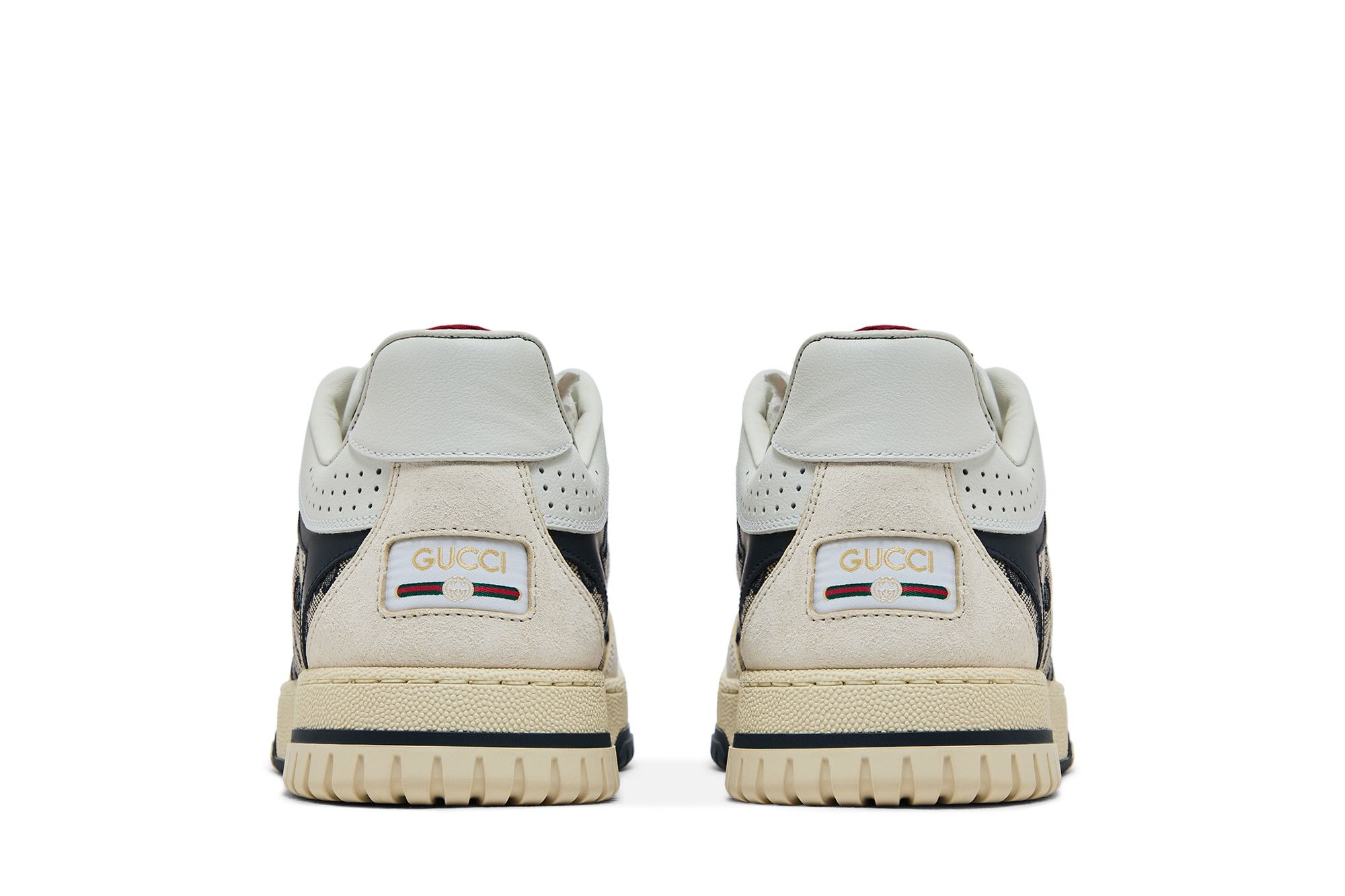 Buy Gucci Re-Web Sneaker 'GG Canvas - Beige Ivory Blue