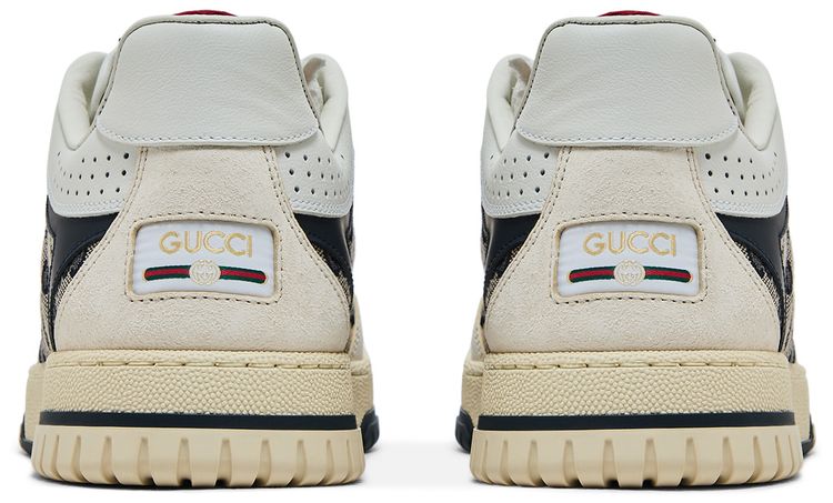 Gucci Re Web Sneaker GG Canvas   Beige Ivory Blue
