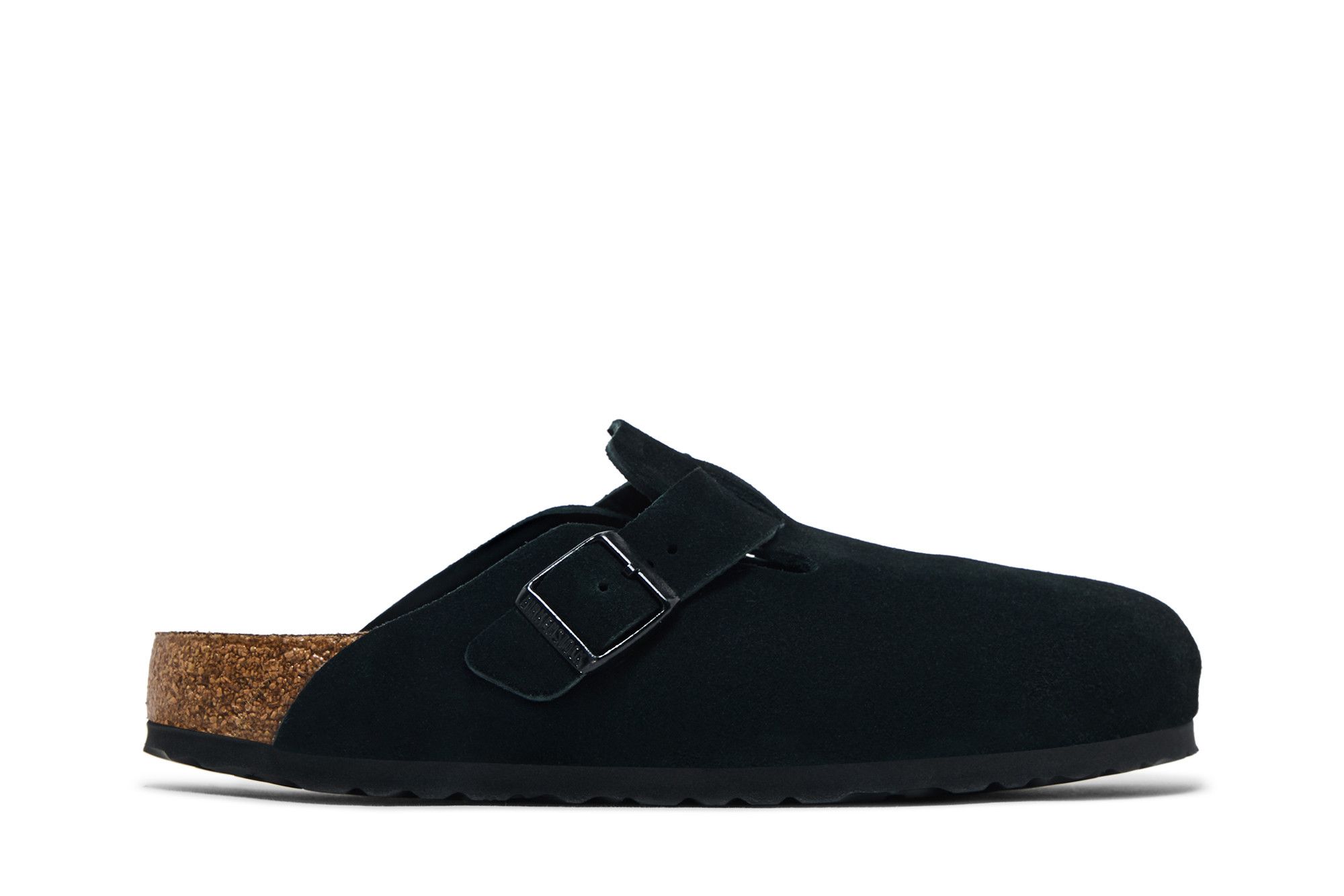 BIRKENSTOCK Boston Soft Footbedブラック Boston Suede Soft Footbed | MJ Footwear