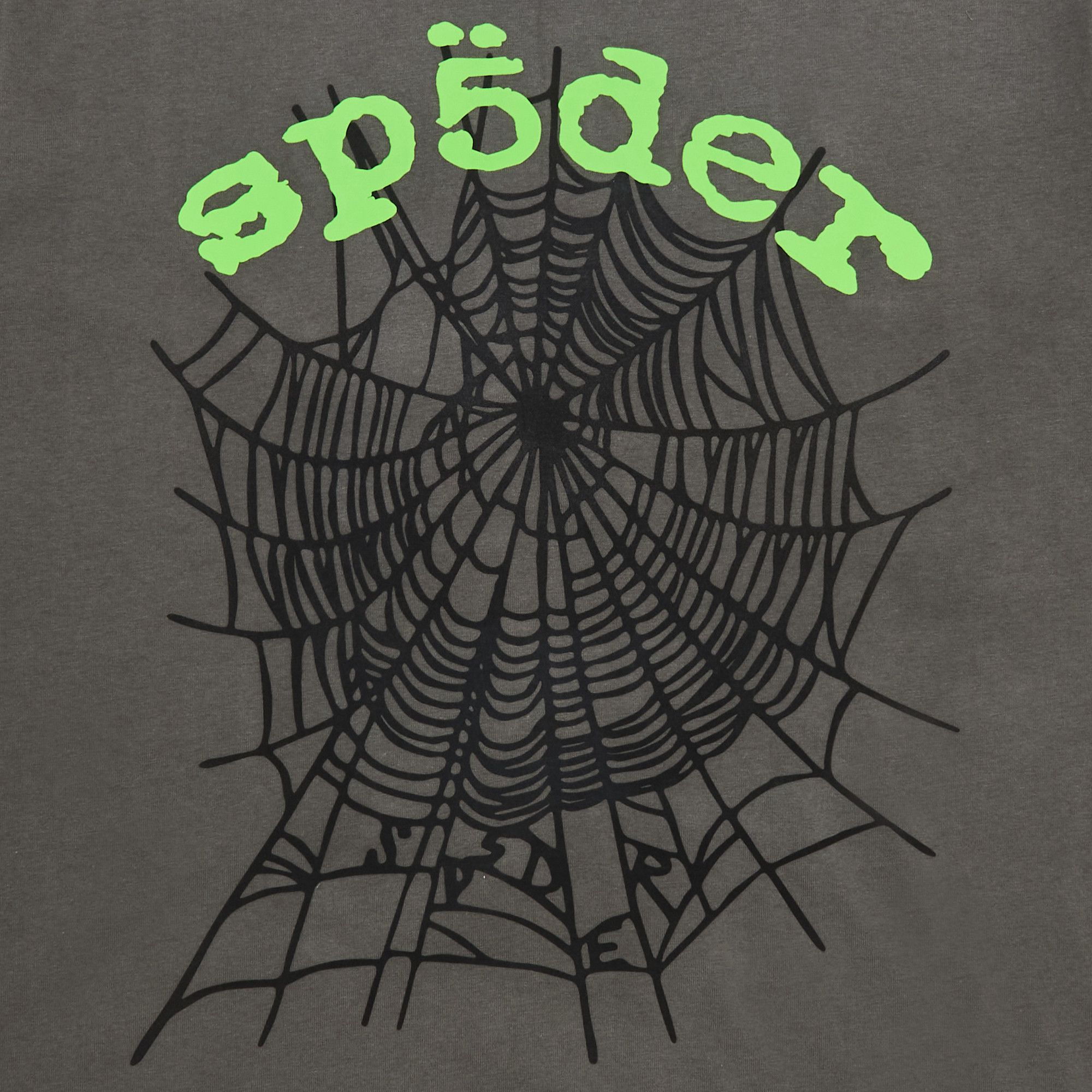 Buy Sp5der OG Web V2 Tee 'Slate Grey' - TE013SS25SLG | GOAT