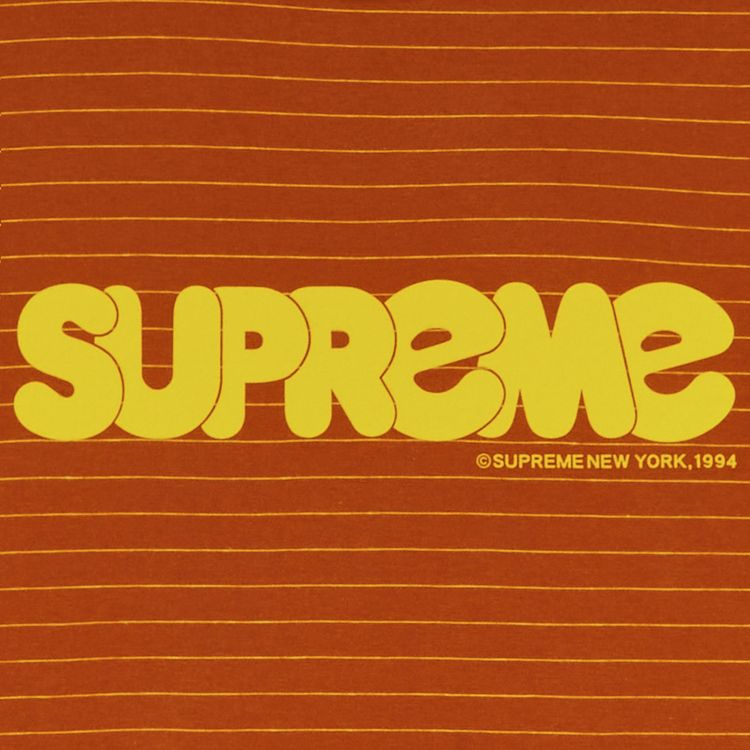 Supreme Bubble Short Sleeve Top Orange