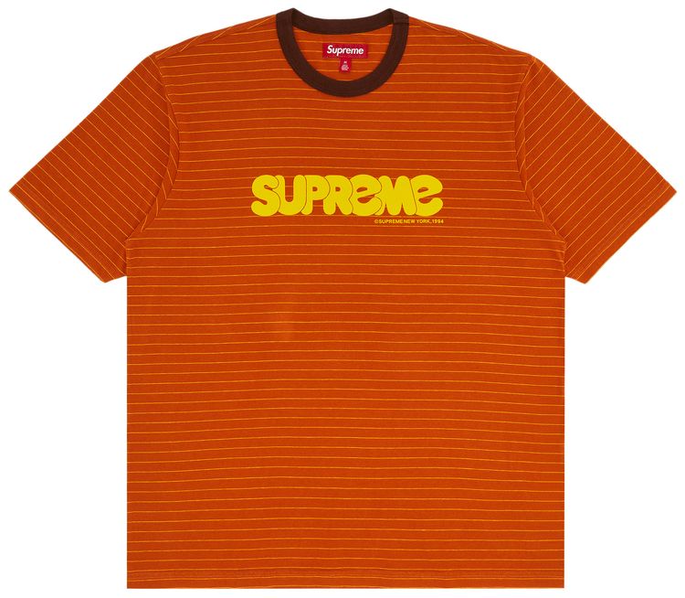 Supreme Bubble Short Sleeve Top Orange