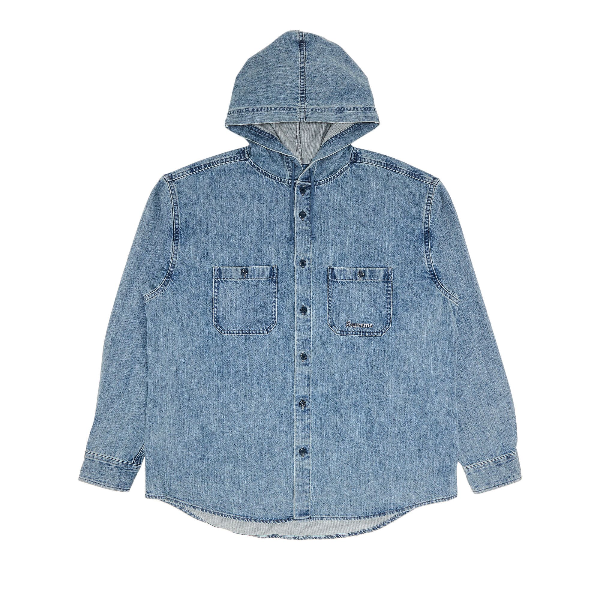 【SATIIIZ】Diepu crack washing denim shirt 02-28-