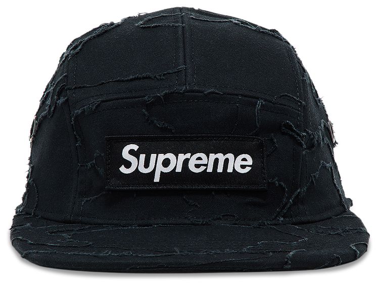 Supreme Layered Camo Camp Cap Black