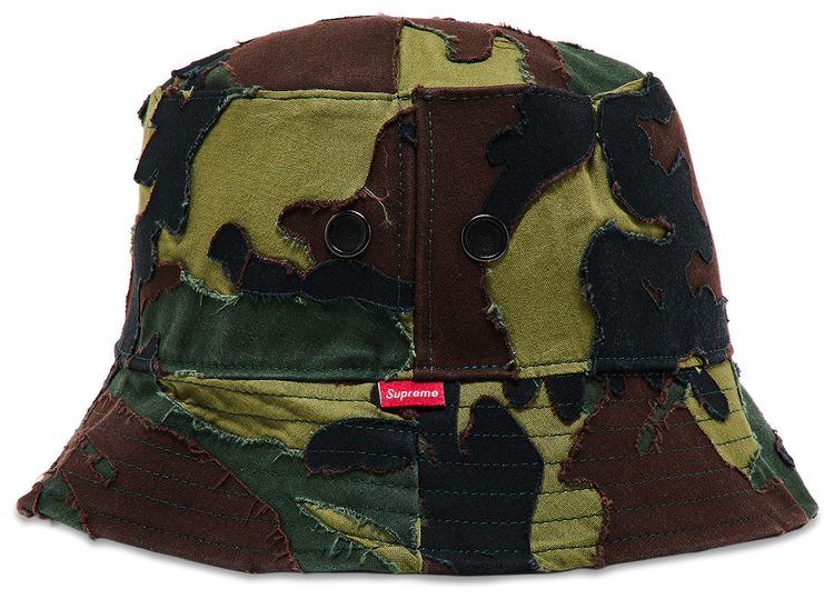 Supreme Layered Camo Crusher Woodland Camo